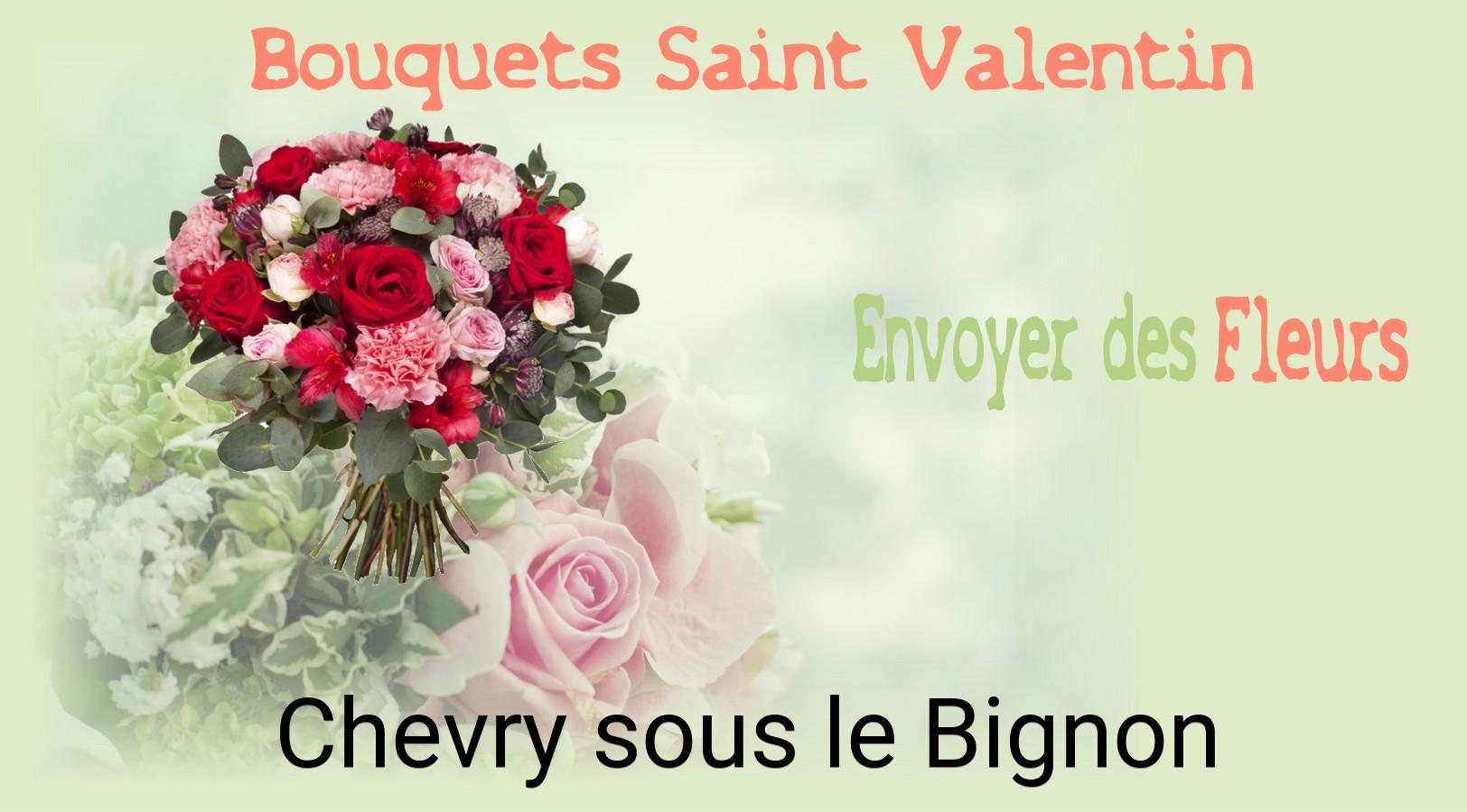 Roses de Saint-Valentin livrées à Chevry-sous-le-Bignon